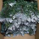 Pre-lit Christmas Garland 9 FT with 100 Warm Lights, Battery Operated Xmas Garland with Cedar Cones and Red Berries, Christmas Decoration for Mantle Fireplace Stair Railing Porch