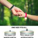 Mosquito Repellent Bracelets 24 Pack, Individually Wrapped Mosquito Repellent Bands with 60 Pcs Mosquito Stickers Patches, Natural Insect Bug Wristbands for Kids and Adults