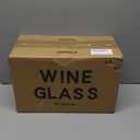 C CREST Wine Glasses Set of 8, 12oz, Lead-free, Clear, Durable Glassware