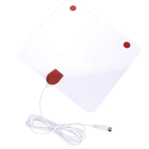 TV Antennas Indoor, TechCode Professional 80 Miles Signal Amplífiér HD Digital TV Antenna 25dB Support 4K 1080p TV Home High Power HD TV Amplífiér Signal Bòóstér TV Adáptér
