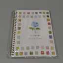 Flowers Watercolor Workbook by Emily Lex Studio, 12 Beginner Friendly Sketched Illustrations, Lay Flat Spiral Pages, 6.5 x 9 inch, 120lb Watercolor Paper