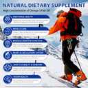 Omega 3 Fish Oil 4200mg per Serving (3 Softgels) - 2290mg Total Omega 3 (1200mg EPA & 900mg DHA) - 240 Softgels, 80-Day Supply - Wild Caught Burpless Lemon Flavor Dietary Supplement, Exp 05/17/2029
