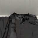 Mens Stretch Suit Slim Fit 3-Piece, 2 Buttons Jacket Vest Adjustable Waist Pants
L