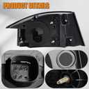 RH LED Outer Tail Light Assembly Compatible With 2012-2021 Tesla Model S Rear Outer Lamp Right Passenger Side Replacement