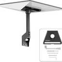 Urmust Starlink Gen 3 Mount, 360 Adjustable Angle Starlink Roof/Wall Mount with Pipe Adapter, Starlink Mounting Kit Gen 3 for Standard Dish, Starlink Pole Mount, Starlinks Internet Satellite Kit (9.8 Inch)