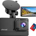 Dash Cam 1080P FHD Front Dash Camera for Cars, Dashcam with 176°Wide Angle, Night Vision, Parking Monitor,Loop Recording, GSensor,32G SD Card, Type C