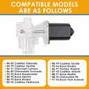 747-000 Trunk Lid Pull Down Motor Compatible with Che-vy Pontiac Buick Cadillac Oldsmobile 1986-2002 Replaces OE Number 747-000,16889150, 16608837, 19116530, 22021675, 22101328