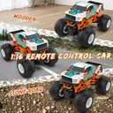 1:16 Scale RC Monster Truck - 2.4GHz All Terrain Car for Kids 4-12, 20 Km/h Off Road RC Truck, Christmas or Birthday Gift
