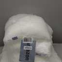 MIULEE Throw Pillows Inserts, Pack of 4 18x18 Inch 100% Virgin Fiber Filling Bed Couch Pillows