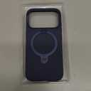 TORRAS Q3 Silicone 360 Spin for iPhone 17 Pro Case with Stand, Fit for MagSafe, Magnetic Ring Kickstand with Camera Control, Liquid Silicone Rubber Soft Phone Case for iPhone 17 Pro 6.3'', Deep Blue