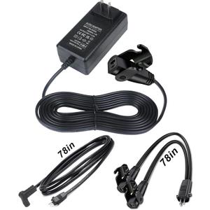 Universal Recliner Power Supply, AC/DC Power Adapter 2-pin 29V/24V 2A Wall Plug-in Recline Adapter for Electric Recliner/Sofa/Couch/Lift Chair/Standing Desk Compatible with Most Makes & Models