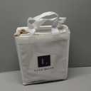 Lush Decor Coastal Chic Scalloped Edge Cotton Duvet Cover Set, 3 Piece Set, King, Neutral & White - King Bedding Set - White Duvet Cover King - Coastal Decor