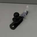 TOPTOW ATV/UTV Trailer Hitch Towing Ball Mounts, 2-Inch Ball, Clevis Pin, Fits 1 1/4-Inch Receiver