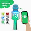 Move2Play, Kids Karaoke Microphone | Includes Pre-Loaded Songs & Bluetooth | Kids Birthday Party Gift | Toy for All Ages 2, 3, 4, 5, 6+ Year Old Girls, Boys & Toddlers