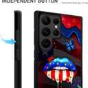 Compatible with Samsung Galaxy S23 Ultra Case,Star Butterfly Lips Slim Soft Shockproof TPU Protective Cover Case for Samsung Galaxy S23 Ultra 6.8-inch