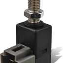 YoRise Car Brake Light Switch Replacement, 4Pin Highly Stable Stop Lamp Switch, 93810-3K000 Car Brake Pedal Switches, Auto Stop Light Switches Parts for Most Models (Black)