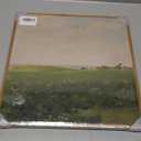 InSimSea Square Framed Canvas Wall Art, Farmhouse Decor Vintage Vast Grassland Paintings Prints, Desk Decor, Nature Scenery Wall Art for Living Room Bedroom, Bathroom Home Decor 16"x16" (Field)