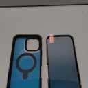 [CD Metal Ring Stand + Built-in Privacy Screen Protector] Magnetic Case for iPhone 16 Pro Max 6.9" [Soft Bumper Full Signal] [Compatible with MagSafe] 9H Glass Full Body Shockproof Clear Case, Black