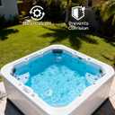 POOLACC pH Increaser for Hot Tub & Spa, Raises pH and Total Alkalinity, Spa Maintenance Chemicals to Bring TA & pH Levels Up, Fast Acting pH Booster Works with Any System, 16 oz