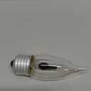 Flickering Flame Light Bulb, E26 Base Decorative Bulb for Halloween & Christmas, 3 Lighting Modes (Flicker/Breathing/Steady), Indoor/Outdoor Accent Lighting, Not Dimmable