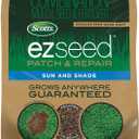Scotts EZ Seed Patch & Repair for Sun and Shade Combination Mulch, Sun and Shade Grass Seed and Fertilizer for Bare Spots and Repair, Grows Anywhere, 20 lbs.