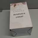 Candle Warmer Lamp with Timer Dimmable, Adjustable Height Wax Melts Warmer for Jar Candles, Housewarming, Birthday, for Women and Mom, Home Decor (Black)