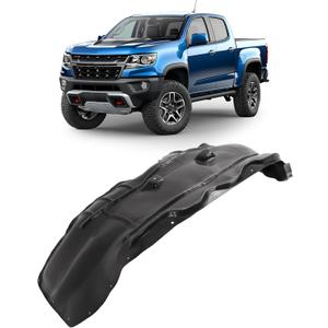 ECOTRIC Front Left Fender Liner Compatible with 2015-2022 Chevy Chevrolet Colorado GMC Canyon Exclude Zr2 Replace for 84231356 23450653 84634867 GM1248263 Inner Wheel Liner Splash Driver Side