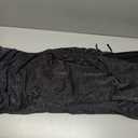 Popilush Shapewear Midi Dress Women's Sparkly Formal Wedding Guest Cocktail Dresses Fall Square Neck Ruched Dress Side Slit (XX-Large, Black)