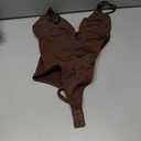 2 Pack Bodysuit for Women - Seamless Tummy Control Shapewear Sculpting Thong Sleeveless Women Body Shaper (Small, Black-brief+black-brief)