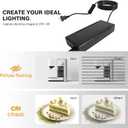 Photo Studio Light Box Photography 32"x32" with 100 LED and 4 Colors Backdrops Photo Box with Lights, Foldable Picture Box for Product Photography with 6500K Brightness