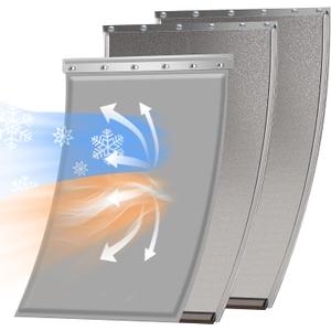 3-Flap Extra Large Dog Door Replacement Flap with Screws,Compatible with PetSafe Freedom Doggie Doors PAC 11-11040,13 1/8" X 24 7/8",Pet Door Replacement Flap for Extreme Weather Resistance-20 to120F