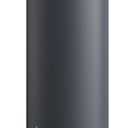 Insulated Water Bottle with Straw - Encool Stainless Steel Water Bottle with Push Button Lid, Leak-Proof & BPA-Free, Keeps Cold for 24 Hours for Sports, Travel, Gym (24 oz, Tuna Grey-Silver)