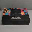 17.5" Portable DVD Player with 15.6" Large HD Screen, 6 Hours Rechargeable Battery, Support USB/SD Card/Sync TV and Multiple Disc Formats, High Volume Speaker, Black