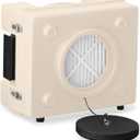 B-Air AP-450 Max Professional Grade Air Purifier Scrubber for Household Use, 450 CADR, Water Damage Equipment, Eggshell White