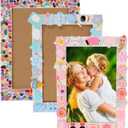 ZALIAFEI 3PCS DIY Picture Frame Kit, Mosaic Art Kits for Kids, Arts and Crafts for Girls Ages 6-12
