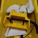 Midoneat Commercial Mop Bucket with Side Press Wringer on Wheels, Including One Commercial Mop, 35 Quart, Yellow