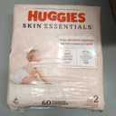 Huggies Size 2 Diapers, Skin Essentials Baby Diapers, Size 2 (12-18 lbs), 192 Count (3 Packs of 64)