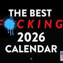 Funny Calendar 2026 Wall Sweary For Adults Inappropriate Gifts | American Made In The USA