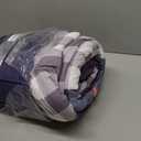 Cottonight Blue Plaid Comforter Set Twin Kids Bedding Set Navy Buffalo Checkered Comforter Lightweight for Boys Teens Soft Cozy