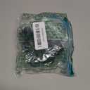 Black Pumpkin Knobs 6 Pack Ceramic Cabinet Knobs Vintage Drawer Pulls - Antique Dresser Pulls with Screws for Closet Drawer Cupboard Cabinet and DIY Home Project (1-3/8 Inch)