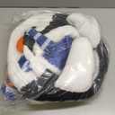 DUMOS 2-Piece Lighted Penguin Family Outdoor Christmas Decoration, Pop up Holiday Decor with 150 LED Lights for Yard, Garden, Storefront, White&Blue (3ft)