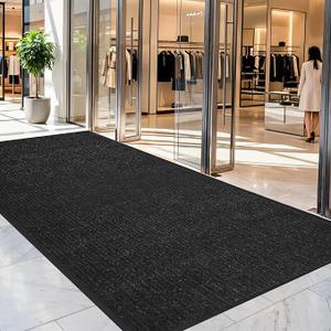 4' X 6' Durable Front Door Mat Indoor Outdoor Entrance Commercial Door Mat
Heavy Duty Non-Slip Entryway Doormat,Low Profile,Rubber Rug Home & Commercial High Traffic Area,Blcak