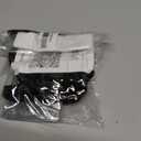 KINGSUM 3 Pack Cruise Lanyard with ID Holder Sets - Flat ID Lanyard with Heavy Duty Clear Vertical ID Card Name Badge Holder (Black 3)