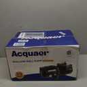 Acquaer Shallow Well Jet Pump,Cast Iron, Well Depth Up to 25ft, 115V/230V Dual Voltage, Automatic Pressure Switch