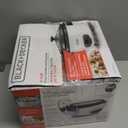 BLACK+DECKER Rice Cooker 6-Cup (Cooked) with Steaming Basket, Removable Non-Stick Bowl, White