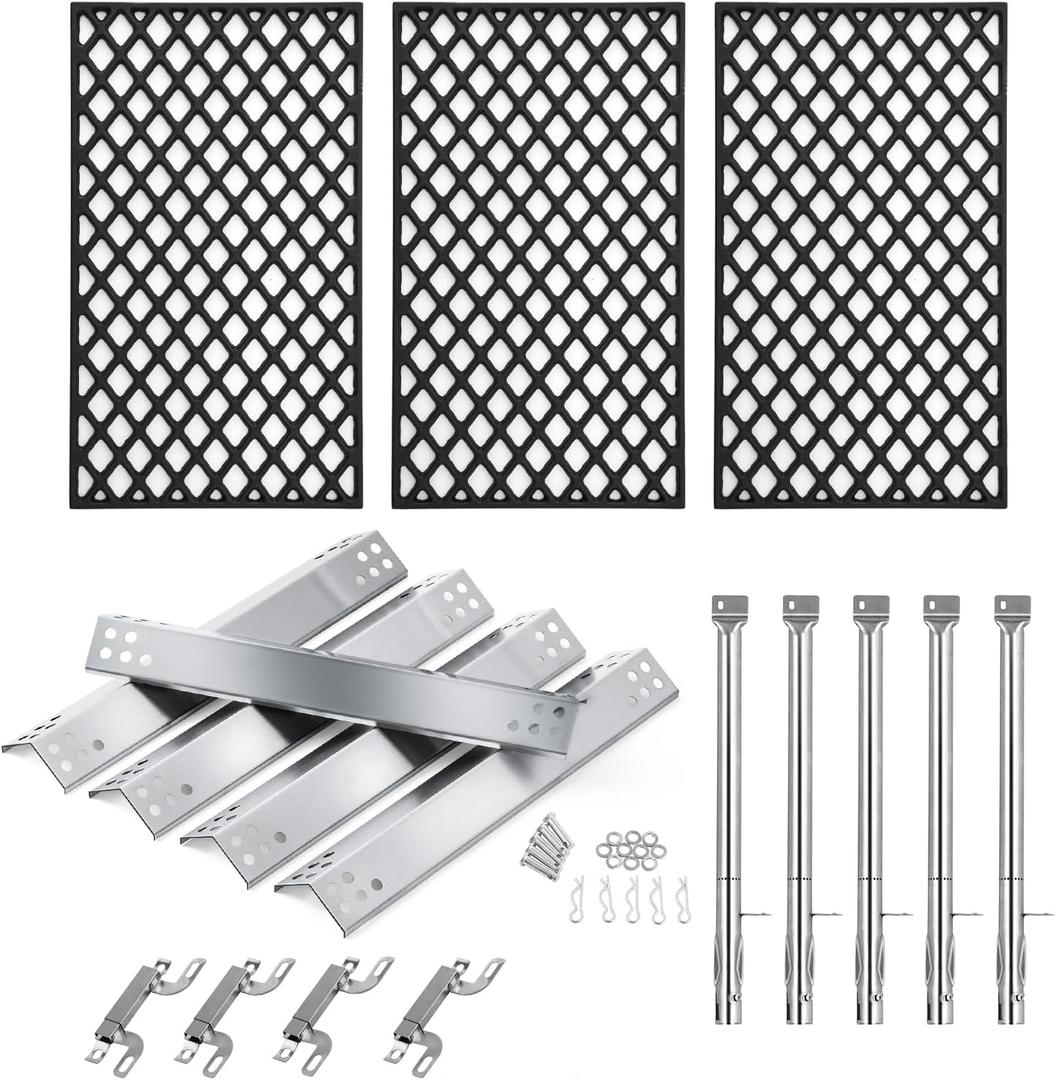 GR2210601-MM-00 Replacement Parts for Members Mark Grill Parts 5 Burner GR2210601 GR 2210601-MM-00 Sams Club GR2210601MM00 Grill Grates BMHP7 614714 Heat Shield 16261 Burner 09431 Crossover