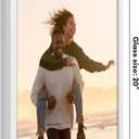 Americanflat 16x20 Picture Frame with Polished Plexiglass - Soho Collection - Gallery Style Deep Molding Picture Frames for Wall Display - White
