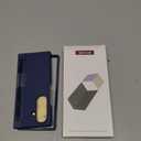 Miimall for Samsung Galaxy Z Fold 7 Case with S Pen Holder Slot [Military Grade Drop][Built-in Clear Screen & Invisible Kickstand] Slim Thin Protective Phone Case for Galaxy Z Fold 7 5G Cover Blue