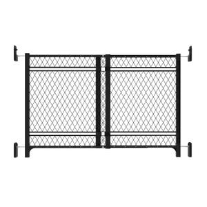 Ingenuity Doorway 42W Series Dog and Baby Gate, Indoor Outdoor, Won't Rust or Fade, Fits 23-42" Openings, 24 Tall (1-Pack, Black)