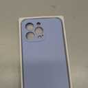 BossKiss Compatible with iPhone 13 Pro Case, Premium Silicone Upgraded [Camera Protection] [2 Screen Protectors] [Soft Anti-Scratch Microfiber Lining] Phone Case for iPhone 13 Pro 6.1'' - Light Blue